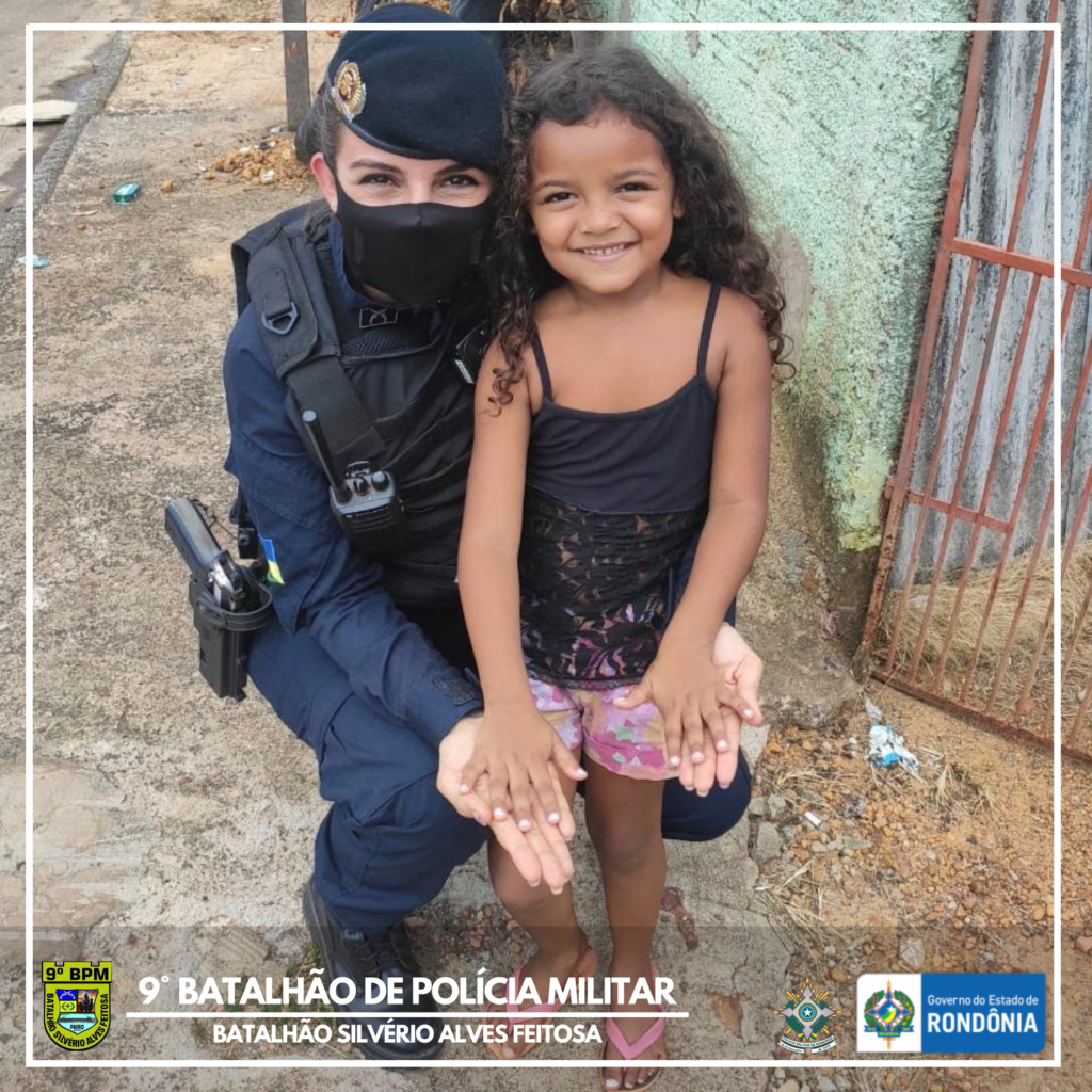 Polícia Militar De Rondônia Ganha Mais Uma Pequena Admiradora Rondoniaemqap 4599